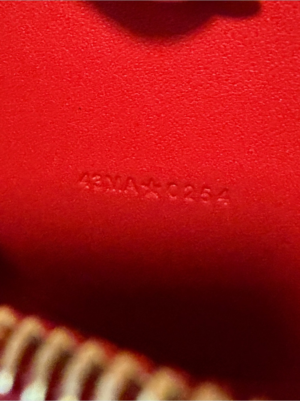 DIOR AMOUR CARO HEART POUCH WITH CHAIN - Picture 8 of 12